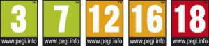 classificazione PEGI dei videogiochi violenti per età consigliata.