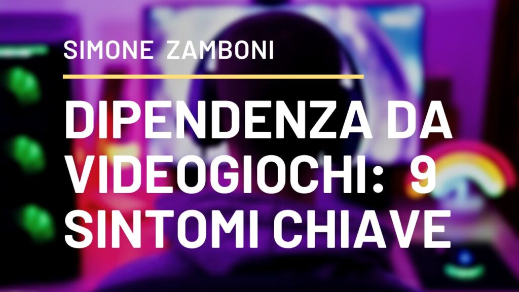 9 sintomi della dipendenza da videogiochi