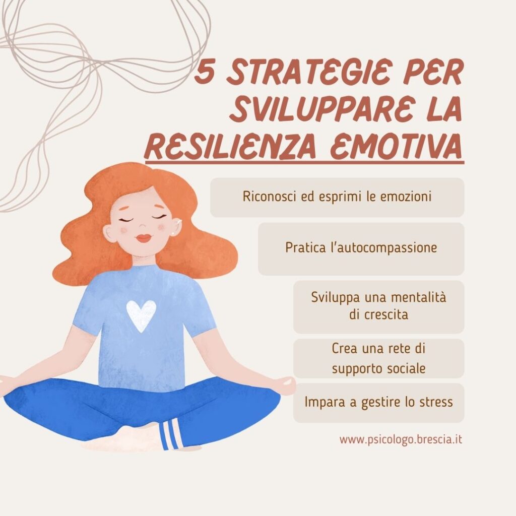 5 strategie per sviluppare la resilienza emotiva.
